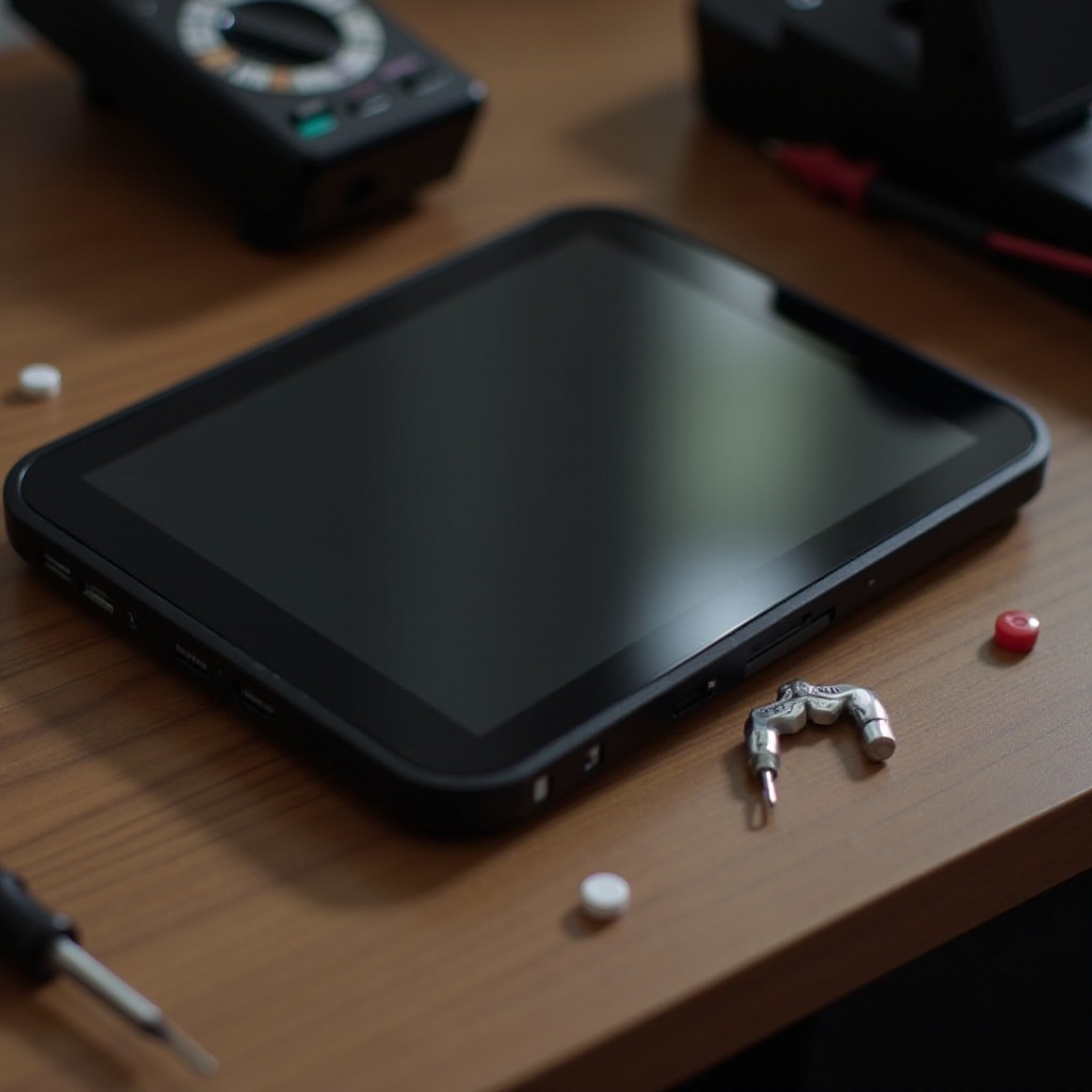 steam deck screen won't turn on